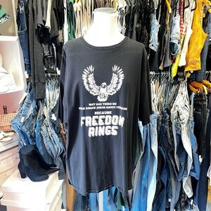 Vintage freedom rings T Shirt